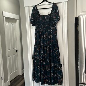 Baltic Born Floral Maxi Dress - 1X